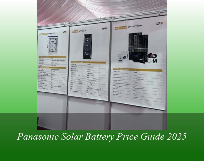 Panasonic Solar Battery Price Guide 2025
